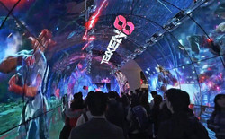 애니프레임, CES 2024서 글로벌 콘텐츠사와 LG webOS 미디어터널 연출